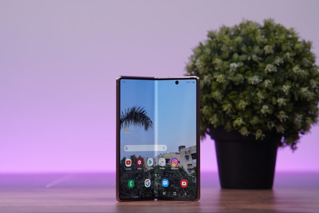 Samsung Announces Foldable Phone With Under-Display Camera Technology