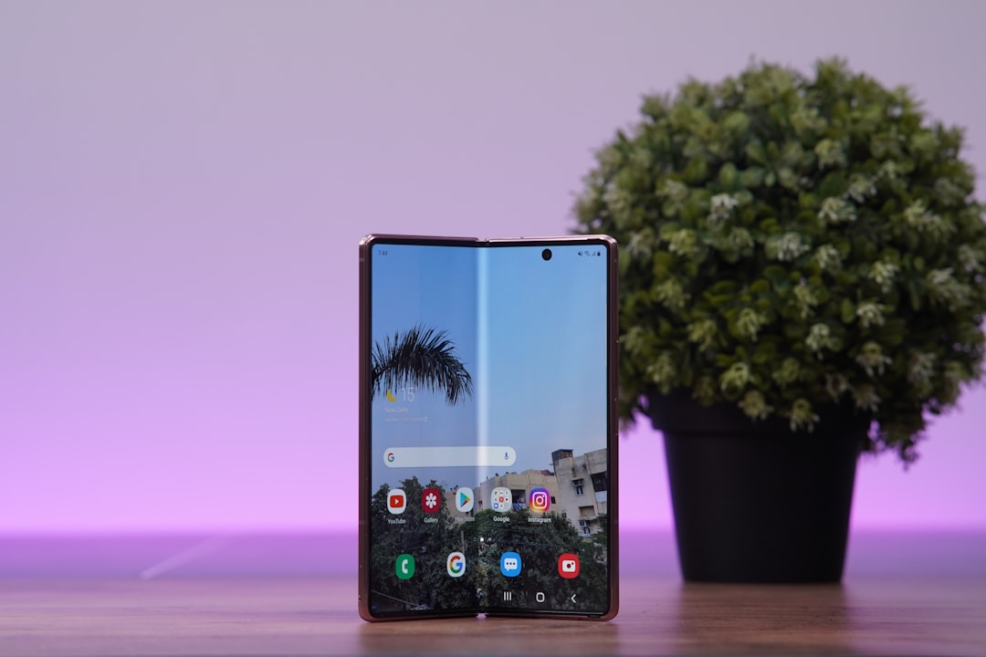 Samsung Announces Foldable Phone With Under-Display Camera Technology